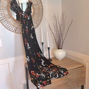Floral maxi dress